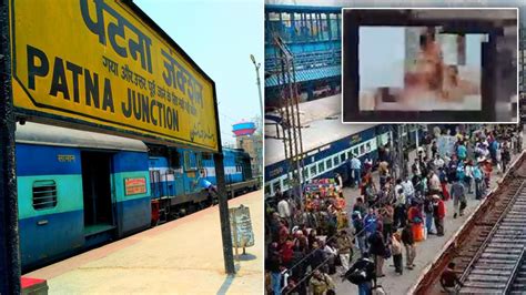 patna station viral video clip|‘50 Shades of Railways’: Netizens react as TV screen。